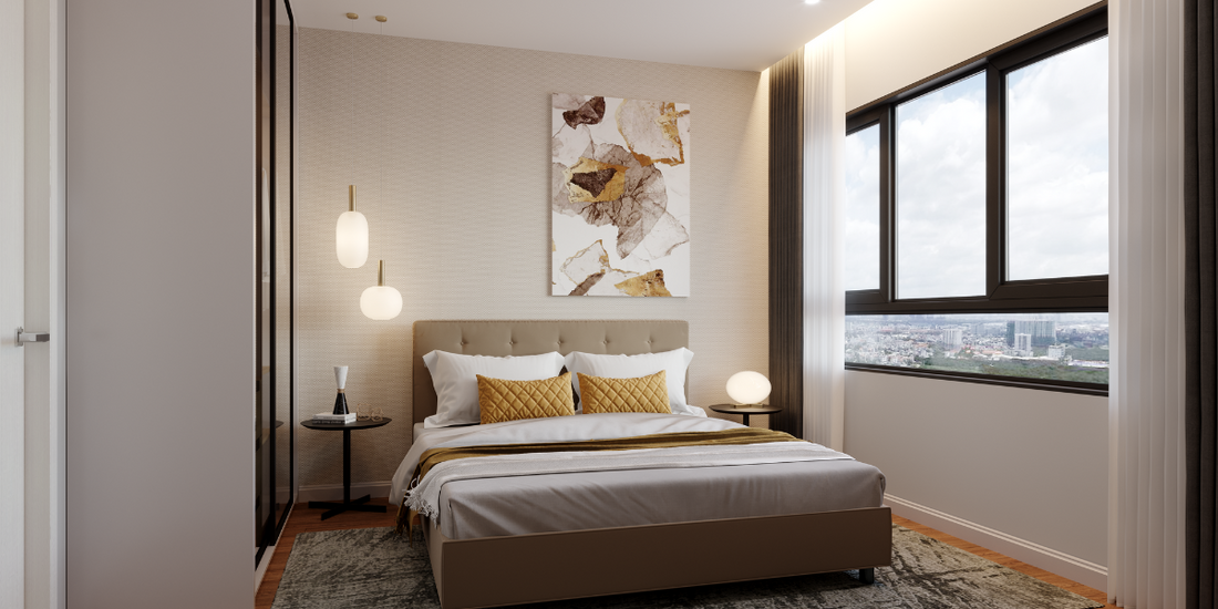 kleines Schlafzimmer