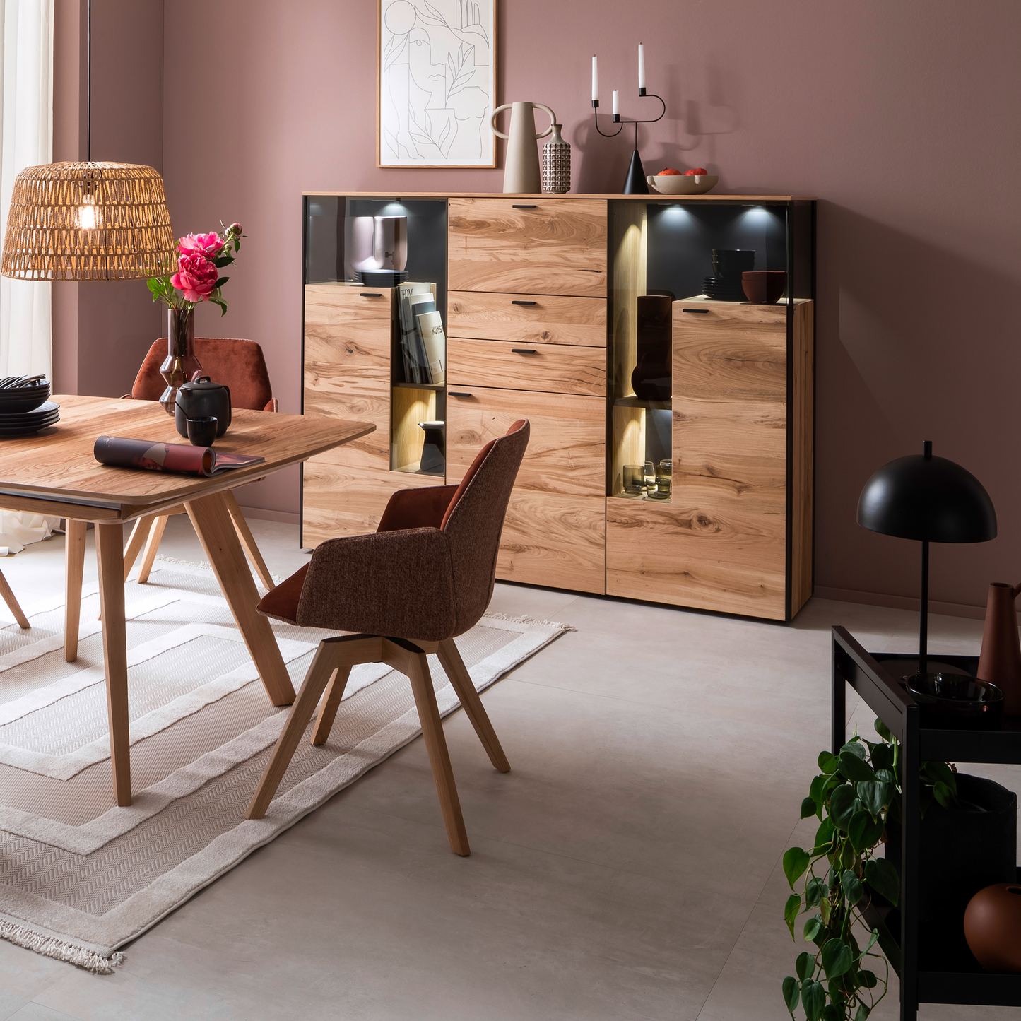 Highboard Andra SCHÖNER WOHNEN-Kollektion