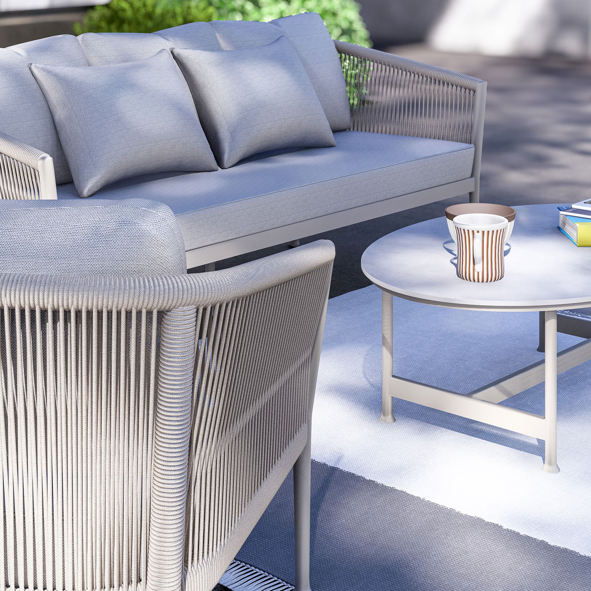 outdoor lounge set detailansicht