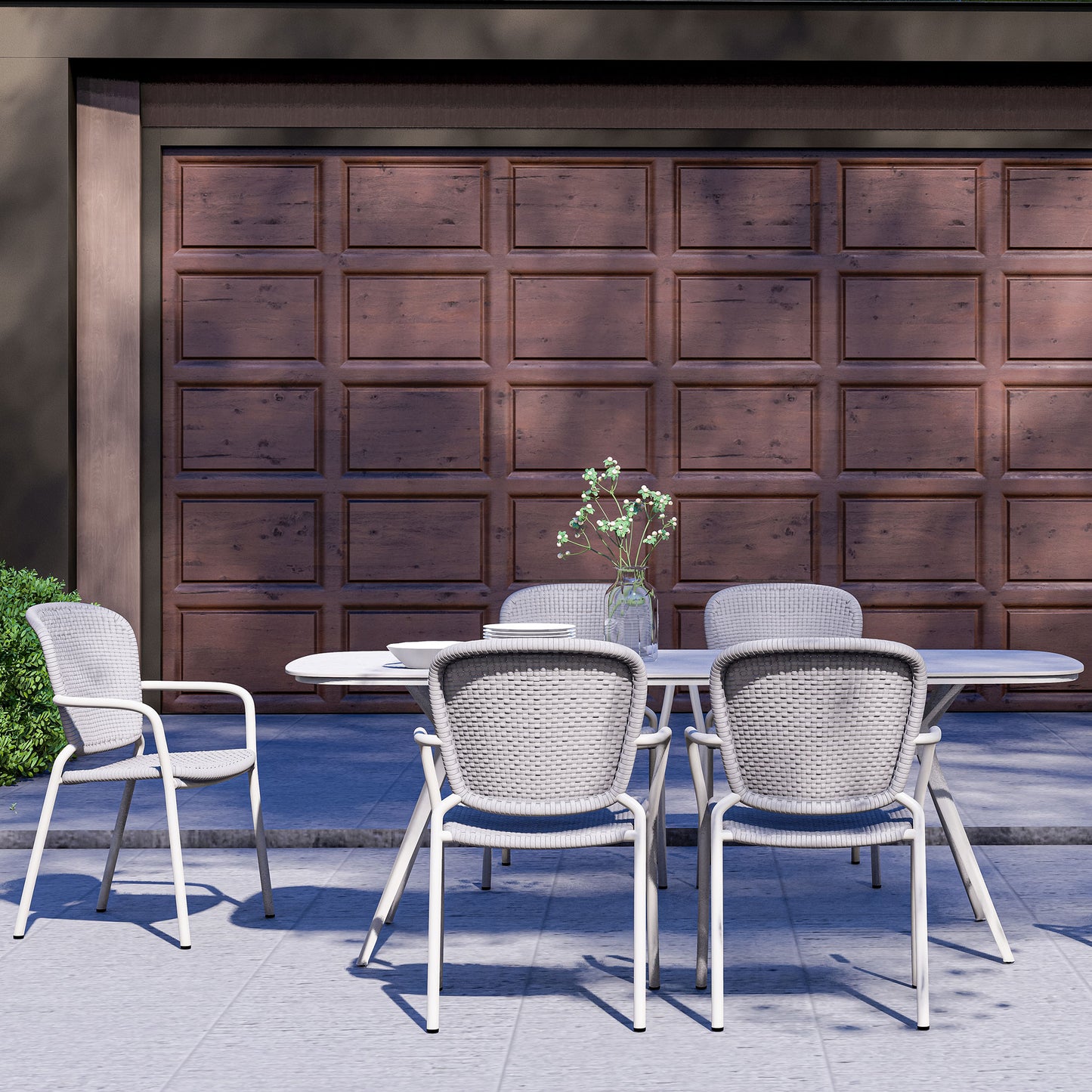 Gartentisch mit Stühlen