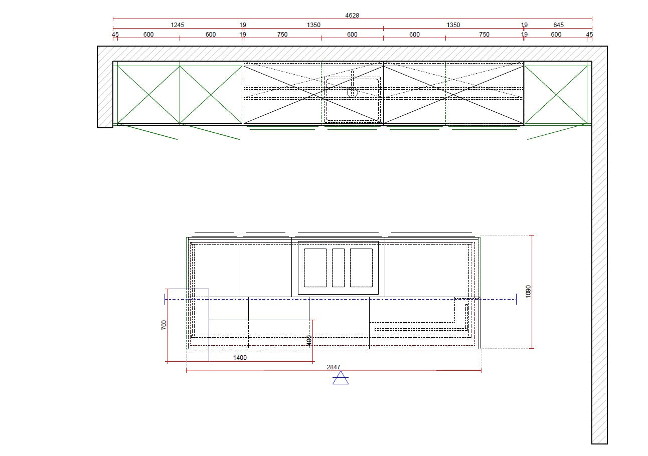 Grundriss 4 Ausstellungsküche
