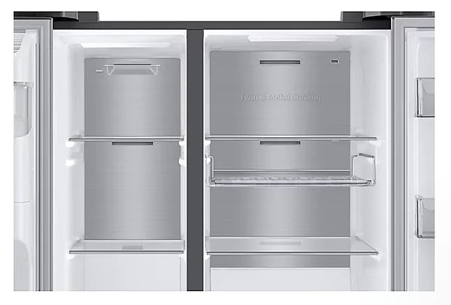 Samsung Foodcenter Detailansicht innen Aufteilung