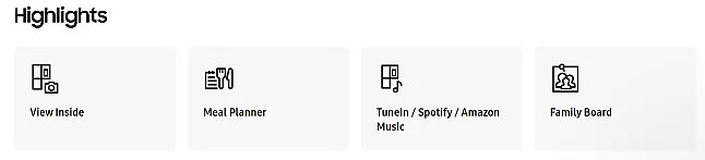 Samsung SBS 110 Food Center mit Family Hub – Ausstellungsgerät