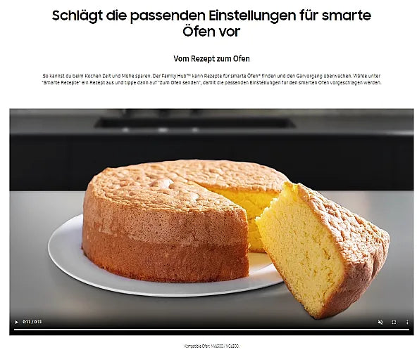 Samsung SBS 110 Food Center mit Family Hub – Ausstellungsgerät