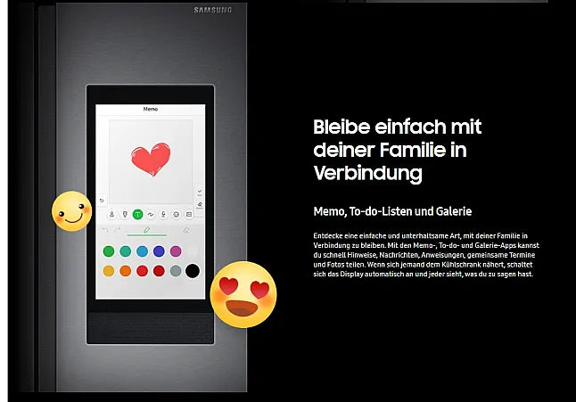 Samsung SBS 110 Food Center mit Family Hub – Ausstellungsgerät