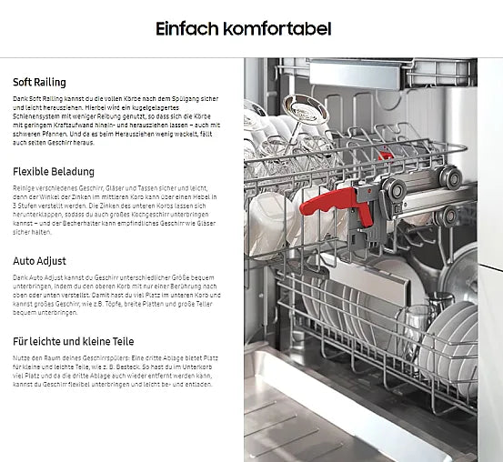 Samsung EGS 110 Geschirrspüler – Ausstellungsgerät, neu & sparsam