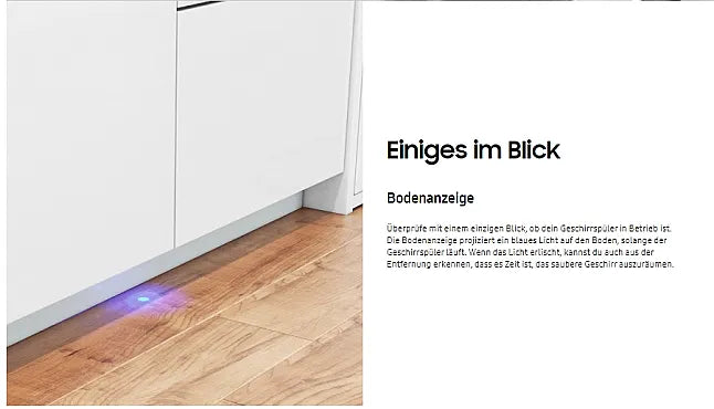 Samsung EGS 110 Geschirrspüler – Ausstellungsgerät, neu & sparsam