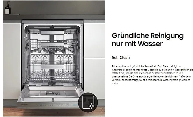 Samsung EGS 110 Geschirrspüler – Ausstellungsgerät, neu & sparsam