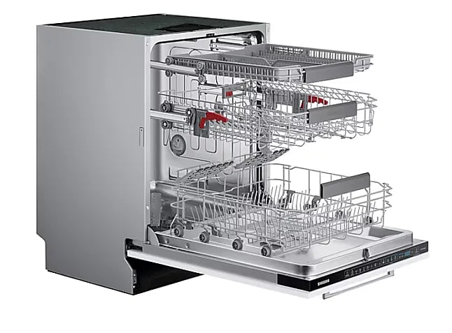 samsung geschirrspüler Seitenansicht geöffnet