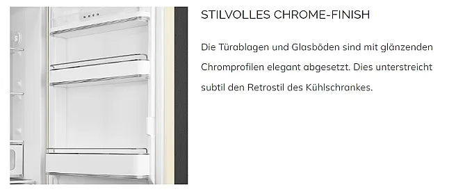 SMEG FAB30RCR5 Kühl-Gefrierkombination im 50’s Style – Ausstellungsstück, neu