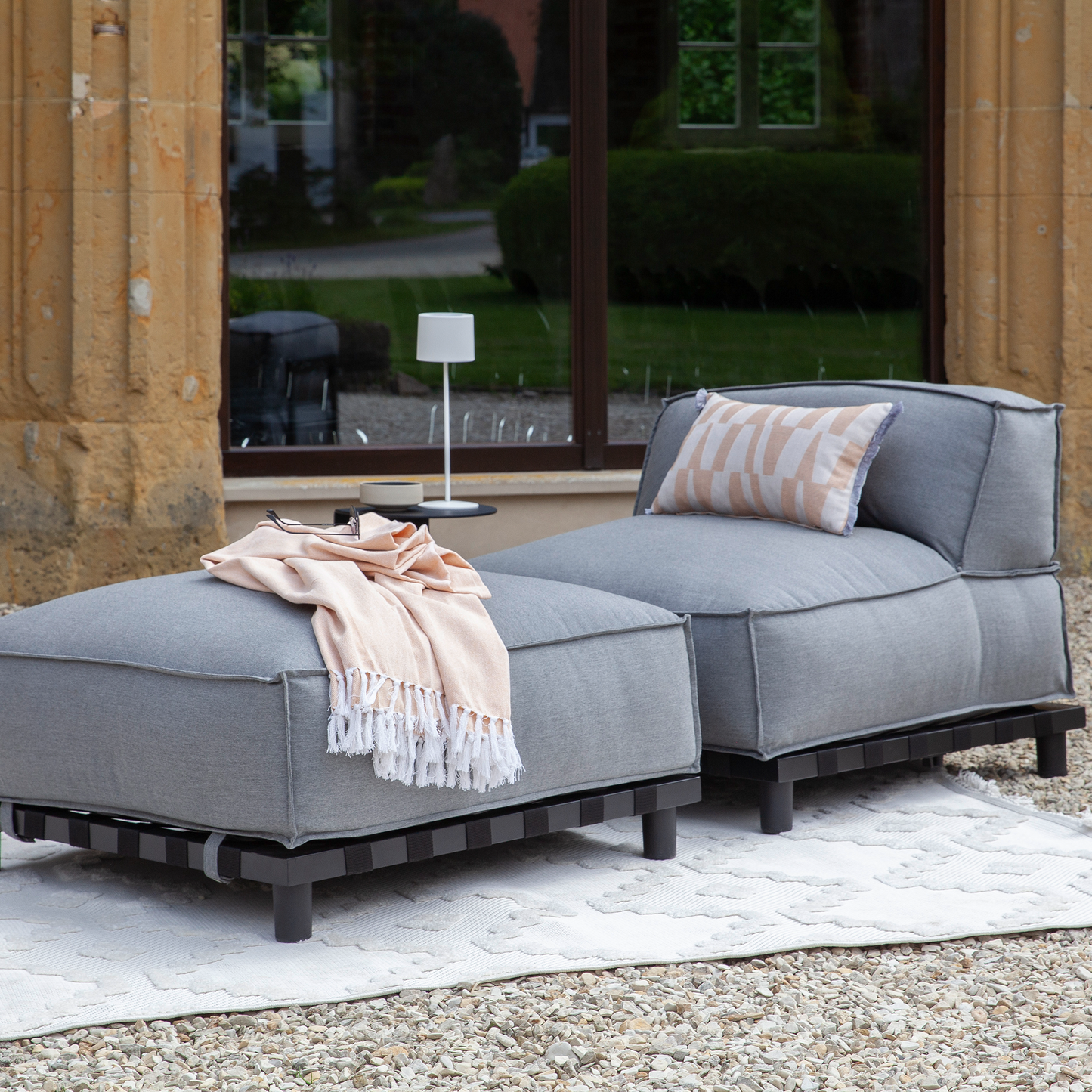 Outdoorkissen und -plaids