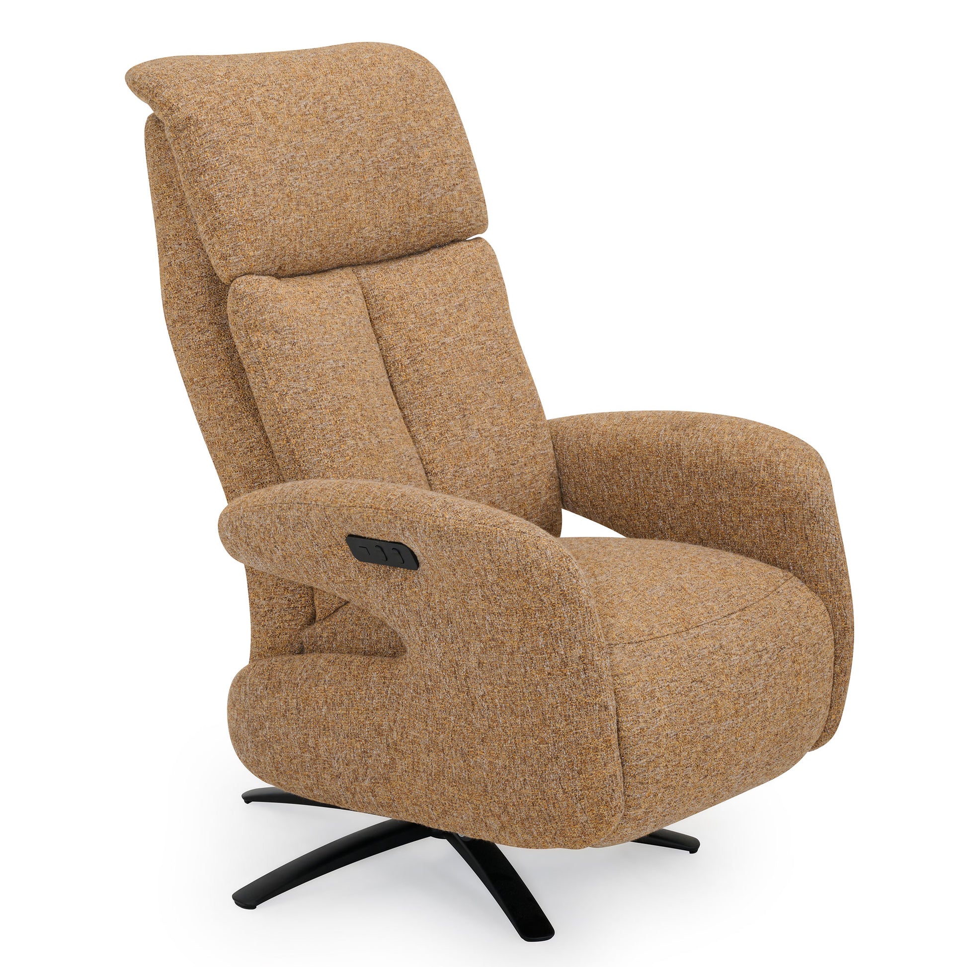 TV Sessel mit Stoffbezug Seitenansicht