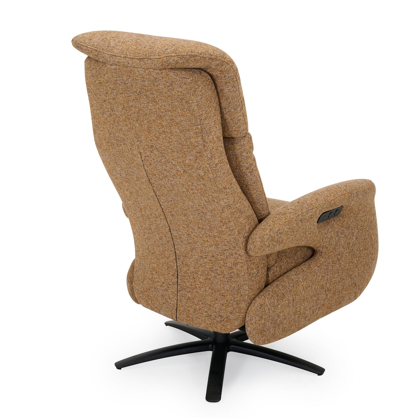TV Sessel mit Stoffbezug Ansicht von hinten