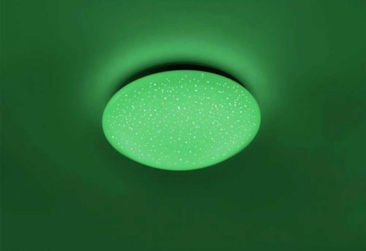 Deckenlampe in grün